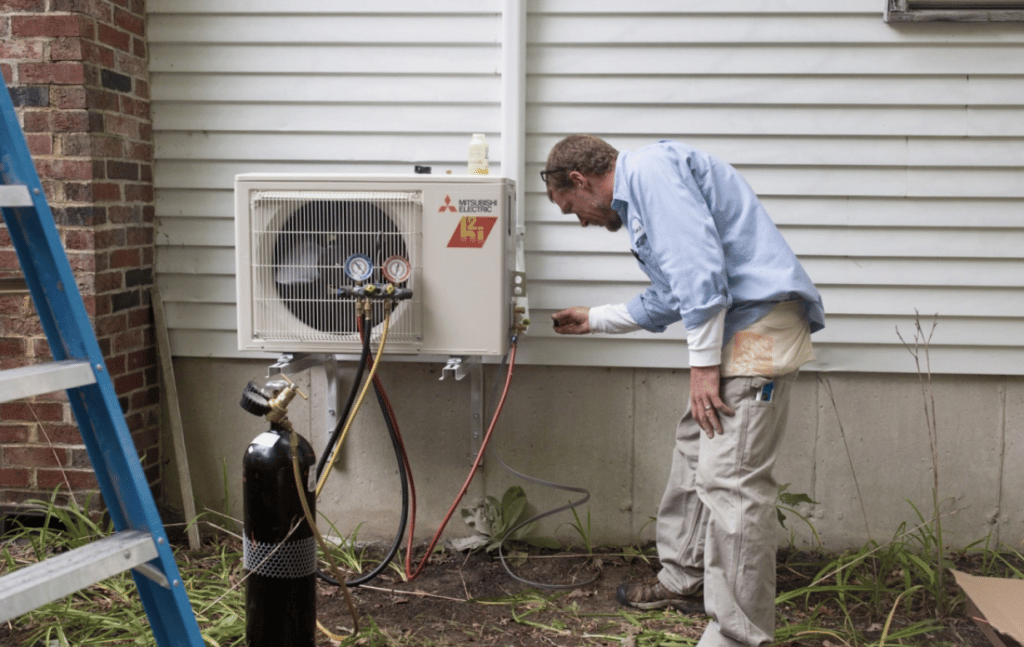 Heat pumps work in the cold
